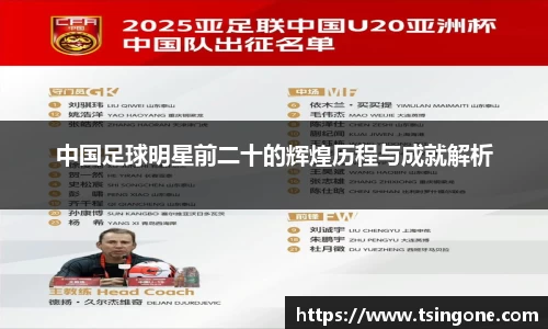 中国足球明星前二十的辉煌历程与成就解析